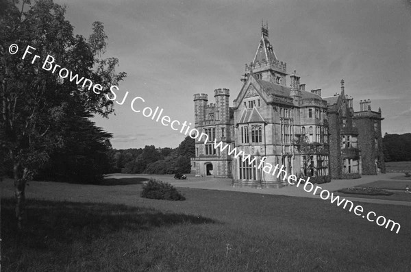 ADARE MANOR FROM BEYOND GARDEN